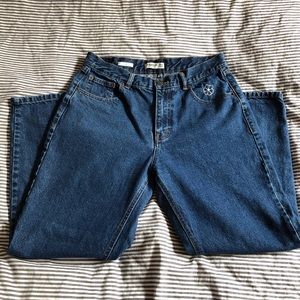 High waisted Denim mom Jeans